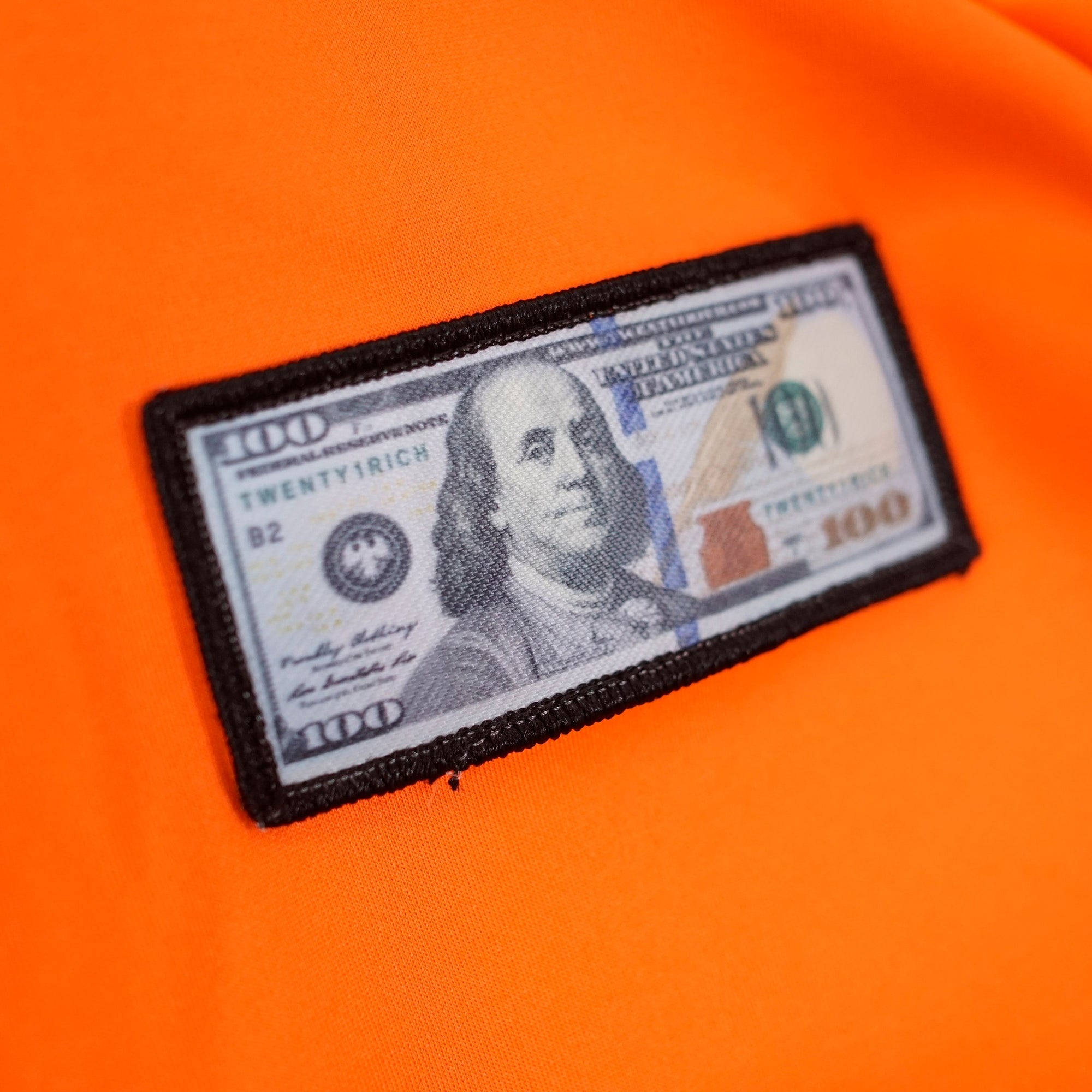 Women&#39;s Orange Blue Hundreds Tracksuit