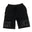 Black "RICH" Shorts by Twenty1Rich with white "RICH" logo 