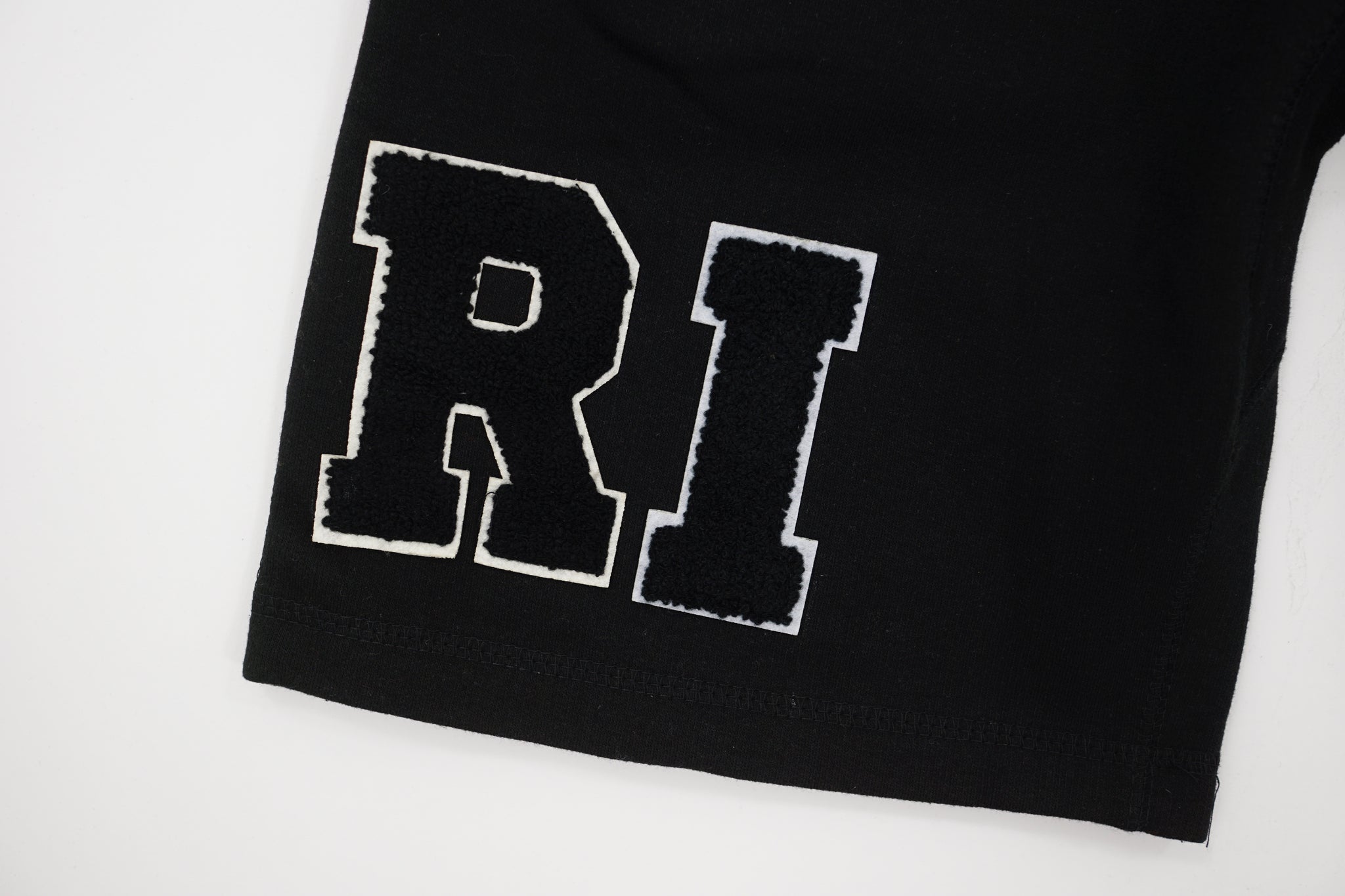 Black 'RICH' Tee and Shorts Set