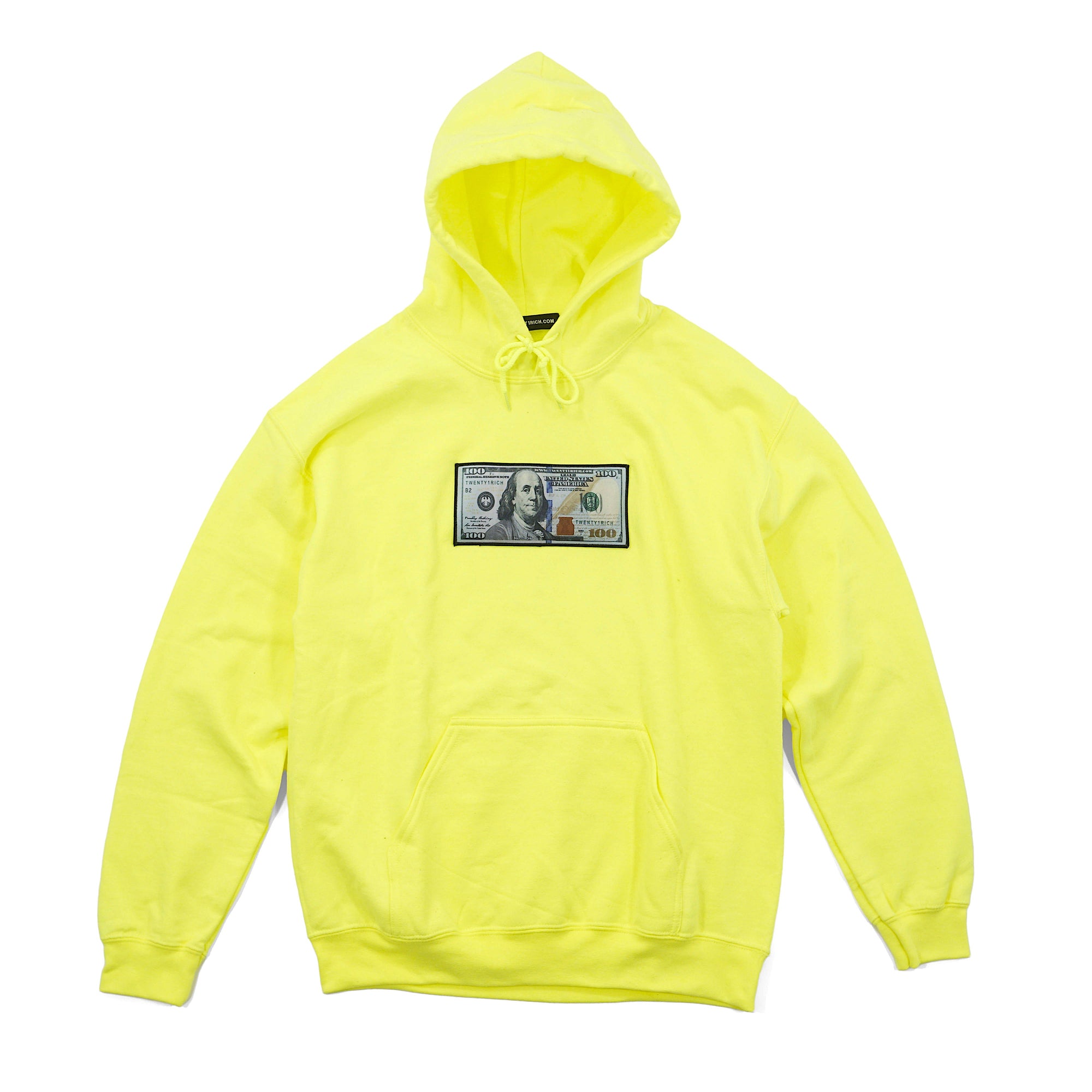 &#39;Blue Hundreds&#39; Hoodie - Twenty1Rich