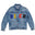 RICH Jean Jacket with a Multi-Color RICH logo