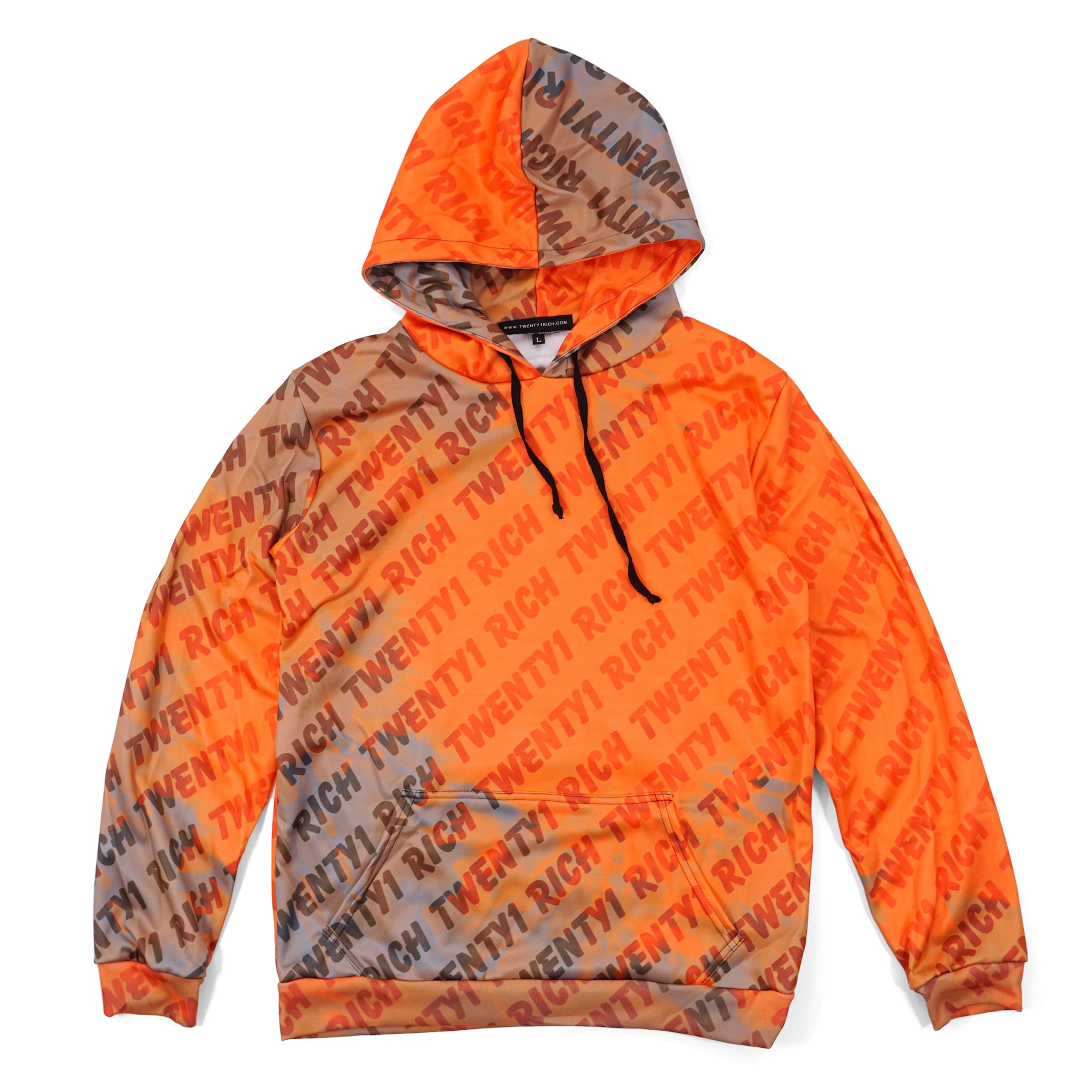 Sunset T1R Print Pullover Hoodie