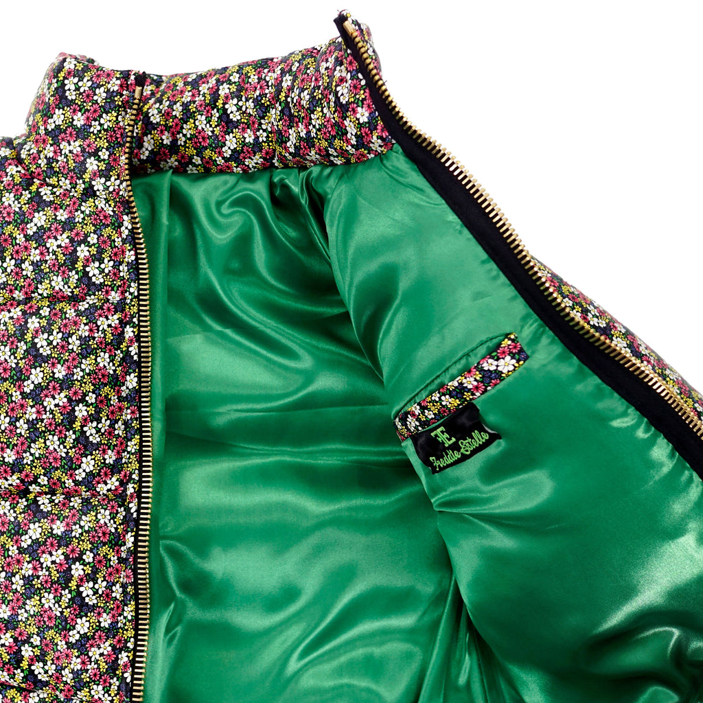 Floral Puffer Jacket