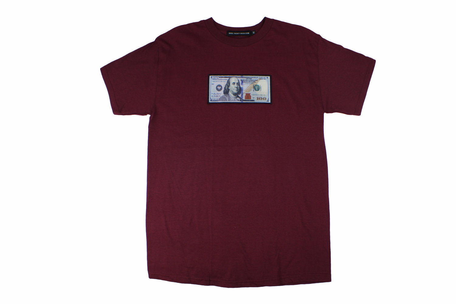 Velvet &quot;Blue Hundreds&quot; Tee by Twenty1Rich with $100 logo