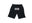 Black Athletic Shorts by Twenty1Rich with a $100 logo