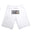 White Athletic Shorts by Twenty1Rich with a $100 logo