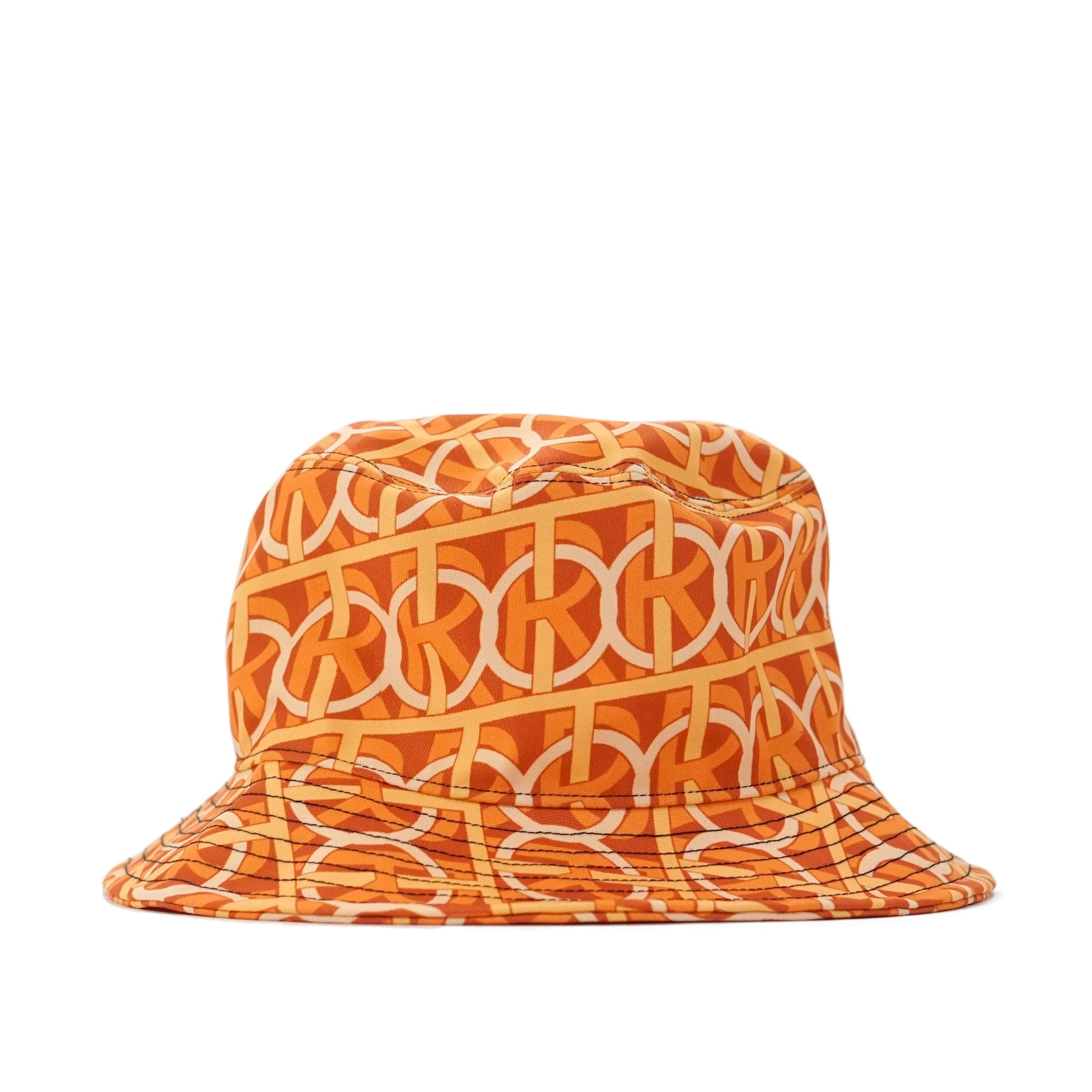Signature Orange Interlock Bucket Hat