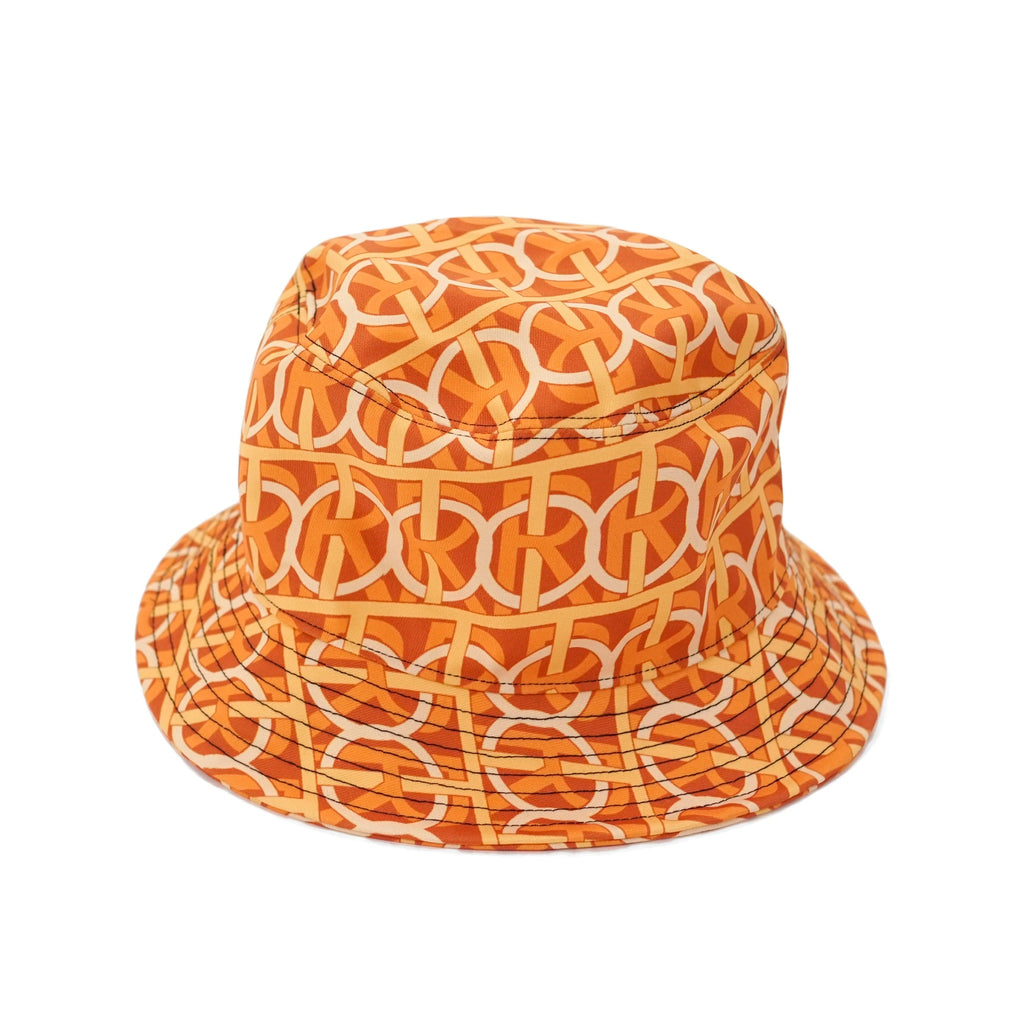 Signature Orange Interlock Bucket Hat